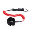Surfboard Leash Stand Up Paddle Board Bein Knöchel Seil Surfen Schutz Sicherheitsleine für Flachwasser Paddeln Rot