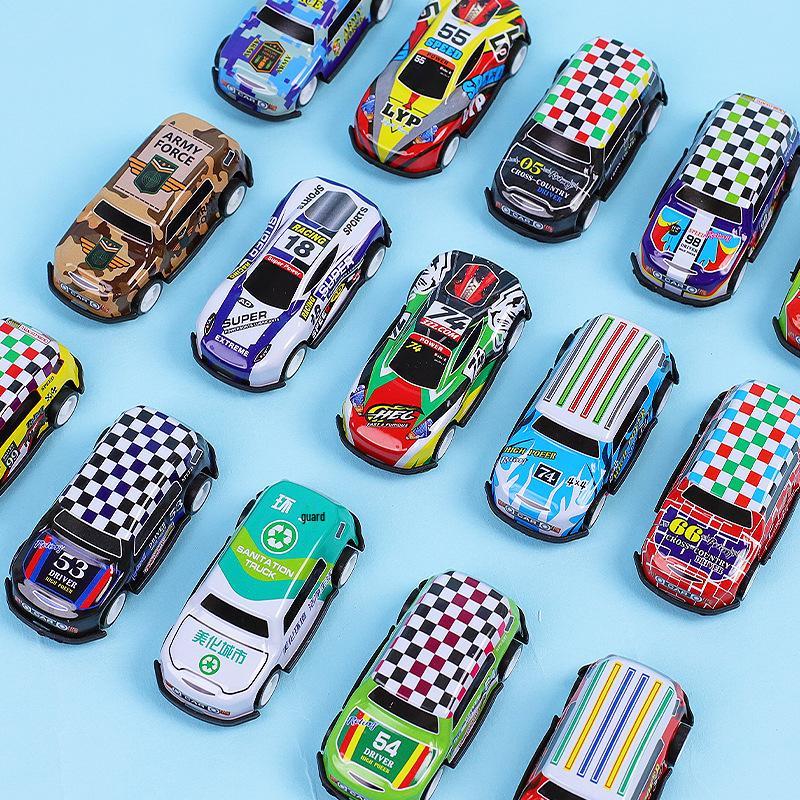 Educational Mini Pull-Back Toy Car for Kids – Racing Model, Ideal Gift for Boys & Kindergarten Students