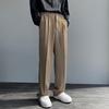 Casual pants men's autumn new Hong Kong style ins trend loose straight trousers couple fashion drape trousers