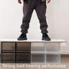 Shoe Organiser Box Stackable Clear Shoe Box For Closet Shoe Containers Sneakers Display Case Space Saving Storage Bin