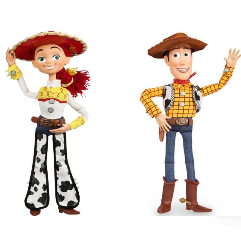 Toy Story 4 Figure da Collezione Woody Jessie Con Suoni