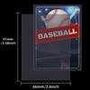 3200Pcs Double Protection Trading Card Sleeves Soft Compatible with MTG Baseball Sports Star Game Perfect Choice for Protection