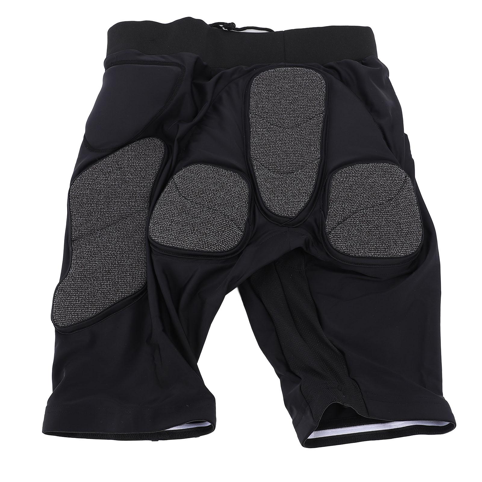 Snowboard Protective Shorts 3D Mesh Backing Shock Absorption Cushioned Hip Pad for Cycling Motorcycle Riding