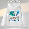 1-8 Years Old Octonauts Children's Hooded Sweatshirt Boys'Sport Shirt Girls' Casual Top Digital Print Autumn/Winter Long-Sleeved