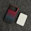 Applicable to iPhone18ProMax mobile phone case Magnetic carbon fiber pattern Apple 17 half pack PC matte 16 protective case