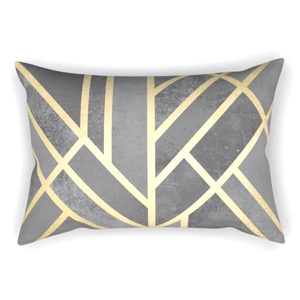 Geometric Abstract Stripe Rectangular Pillowcase 30x50 Cm Sofa Pillow Cushion Cover Bedroom Living Room Stylish Home Decor