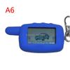 A6 2-way LCD Remote Control Keychain + Silicone Case for Two way Car Alarm System Twage Starline A6 KGB FX-3 FX3 Jaguar EZ-Alpha