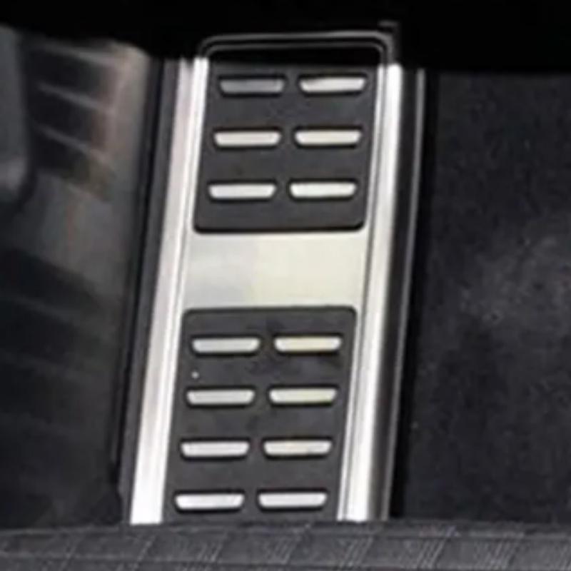 Edelstahl-Autofußpedale für Q5 80A 2018 2019 2020 2021 2022 Kraftstoffbremse Fußstützenpedalabdeckungspolster Autozubehör