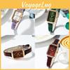 Gedi Womens Minimalist Leather Strap Quartz Watch With Water Resistance For Elegant Office Wear