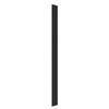 Wood Slat Acoustic Panels 8 PCS 96 X 6 Inch for Modern Wall Matte Black
