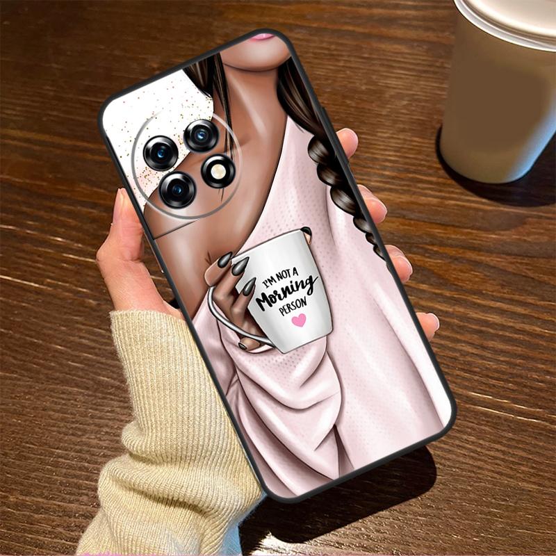 Familie Mom Girl Women Case For OnePlus Nord CE 3 Lite 2 2T N10 N20 N30 N100 N200 8T 9R 10R 10T 9 10 Pro 11 Cover
