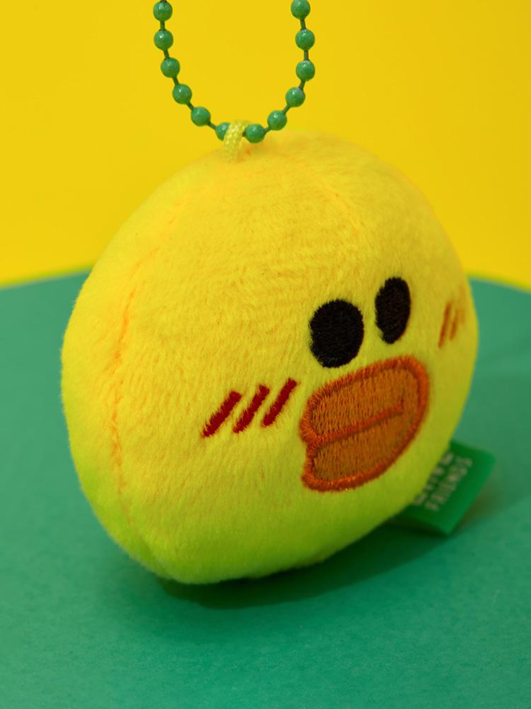 LINE FRIENDS Sally Original Plush Face Keyring