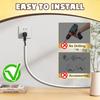 Raceway Wall Cord Hider Wall Mount Cable Concealer Professional Cord Protector  Home Office