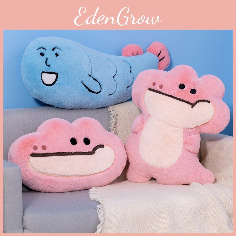 Super Large Soft Fish Plush Pillow With Comfortable Pp Cotton Filling Ideal For Bedrooms Kids