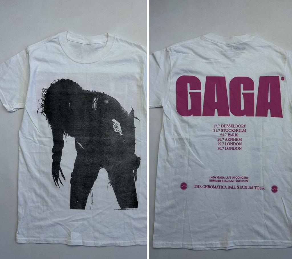 Vintage Lady Gaga Big Logo Tour Tee