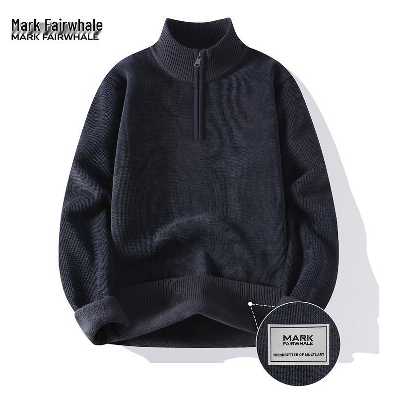Mark Fairwhale Men's Simple Fashion Warm Knit Sweater