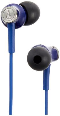 Audio Technica Kanal İçi Kulaklıklar Mavi BL ATH-CK350M