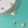 Collana Lunga da Donna Gioielli di Tendenza Temperamento Disco Vuoto Geometrica Catena
