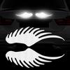 Samolepka na karoserii Praktický vysoký jas Jasná barva Angel Wing Auto Decal Automobilové příslušenství