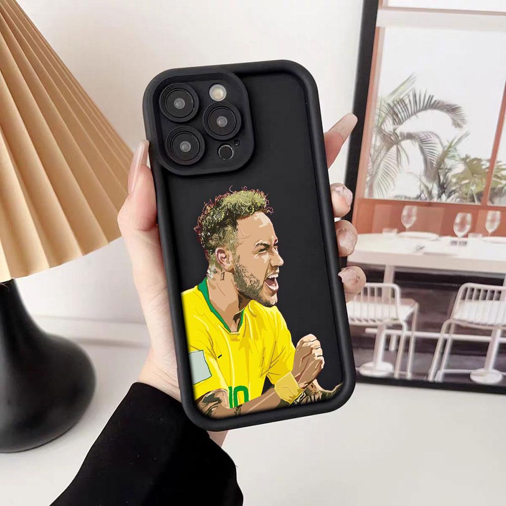 Fotbalová hvězda 10 N-Neymar Pouzdro na telefon pro Xiaomi POCO F8 F7 ULTRA F5 F4 F3 C40 M6 M7 X3 X4 GT X5 X6 X7 TPU Pouzdro DIY Kryt