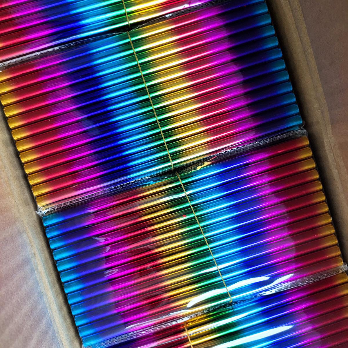 

Радужная ручка с четырехцветным стержнем - набор креативных карандашей для граффити своими руками, корейские канцелярские принадлежности Rainbow barrel—4 colors same core