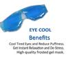 Zollyss 2Pcs Aqua Cooling Gel Relaxing Eye Mask for Dark Circles, Dry Eyes, Cooling Eyes, Pain Relief, Redness, Eye Patches, Sleeping Cool Pad Suit