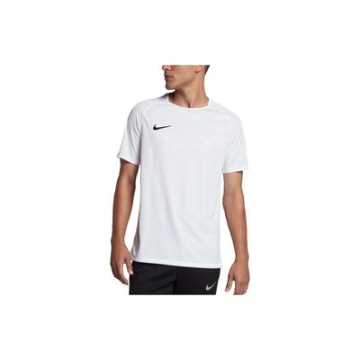 Trockenes CR7 Squad einfarbiges Rundhals-Kurzarm-Freizeit-T-Shirt Herren-Tops Weiß 882992-100