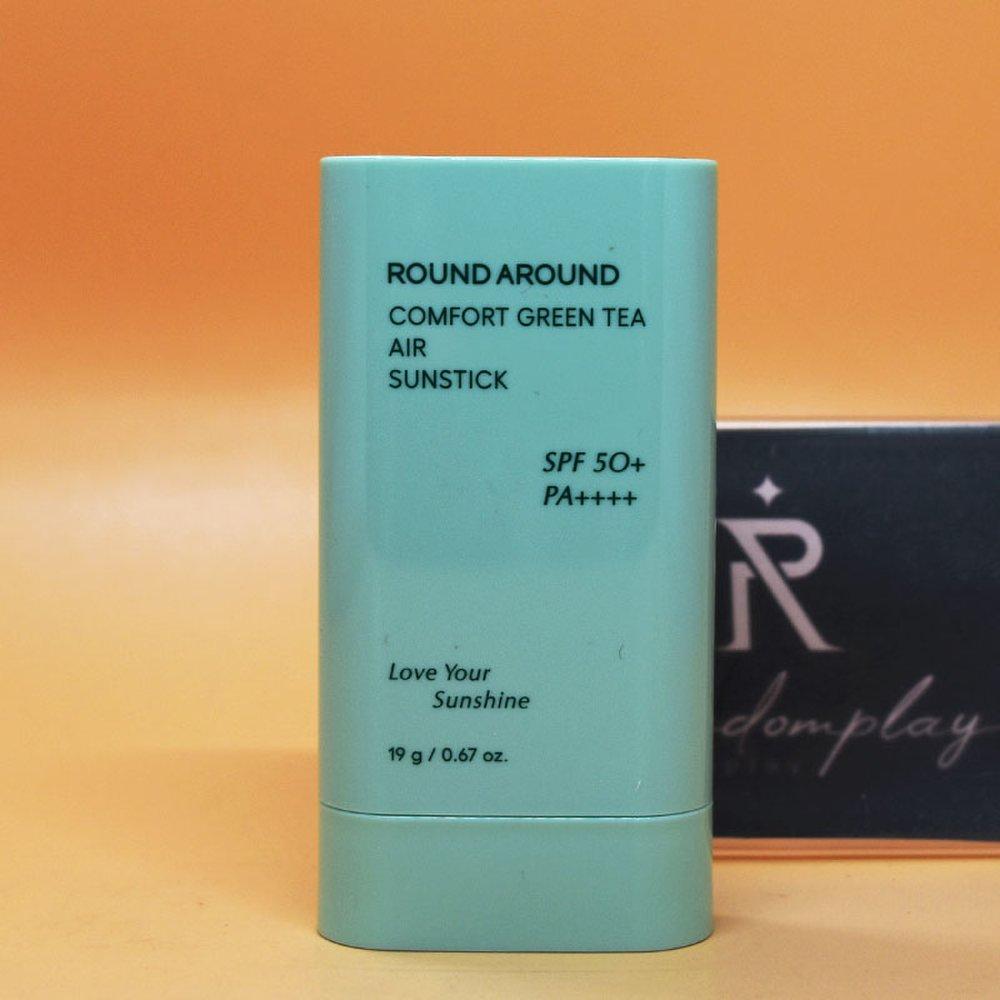 Round Around Comfort Green Tea Air Sun Stick 19g