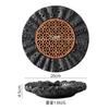Meteorite Textured Cement Dining Plate Barbecue Plate Dry Ice Plate Sashimi Plates Sushi Dish Dessert Dish Specialty Tableware