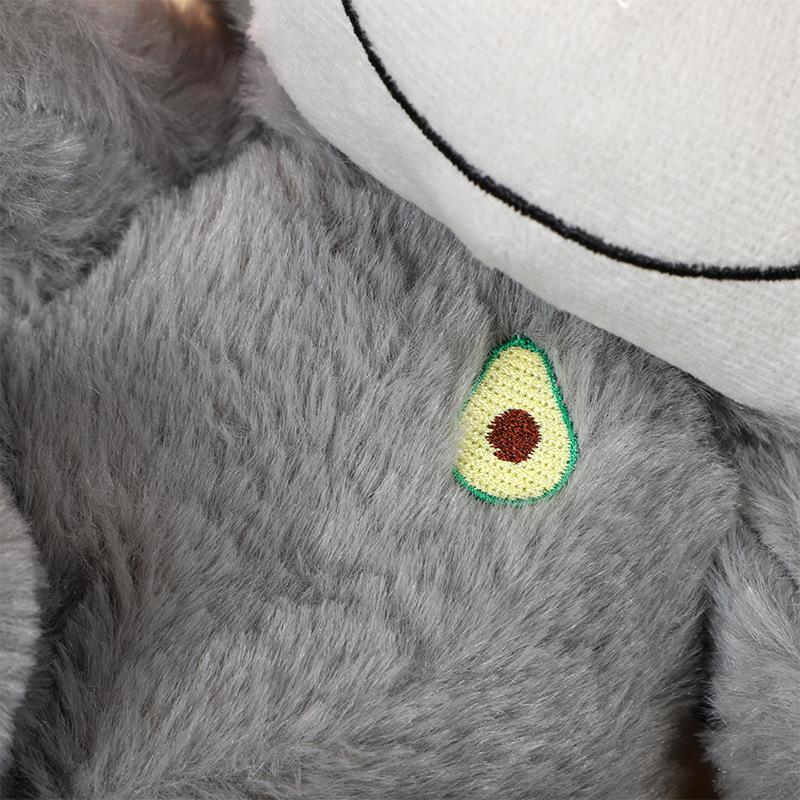 Glowing Breathing Avocado Donkey Plush Toy - Washable & Funny Comfort Doll for Kids