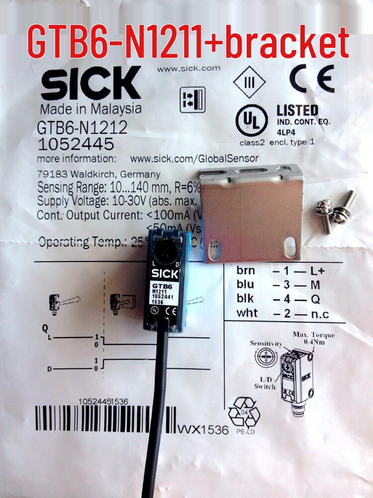 

German SICK GTB6-N1211S97 Original Photoelectric Switch GTB6-N1212