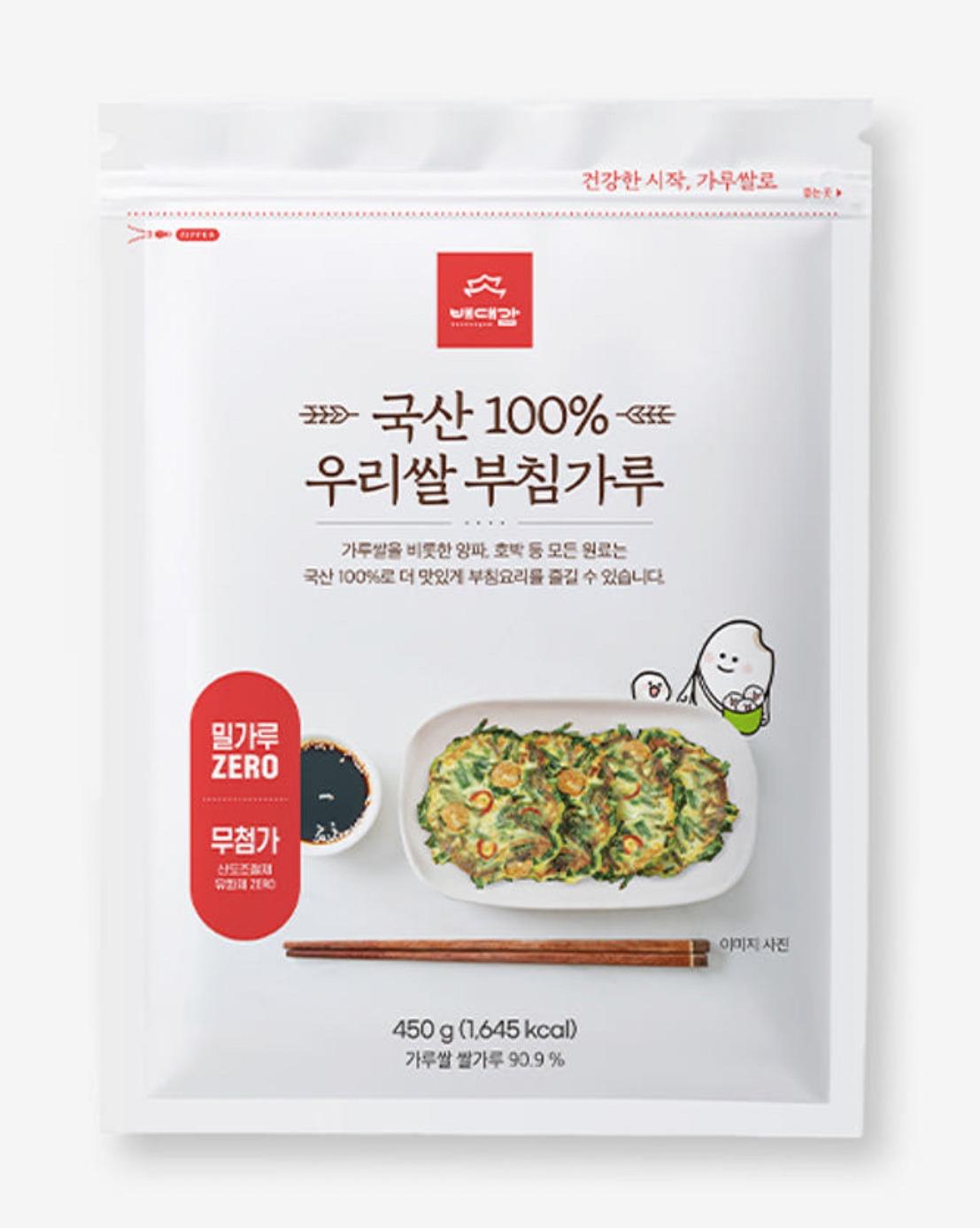 Корейская рисовая смесь для пикантных бчимов 450 г x 2 - Смесь для чон - Без пшеничной муки