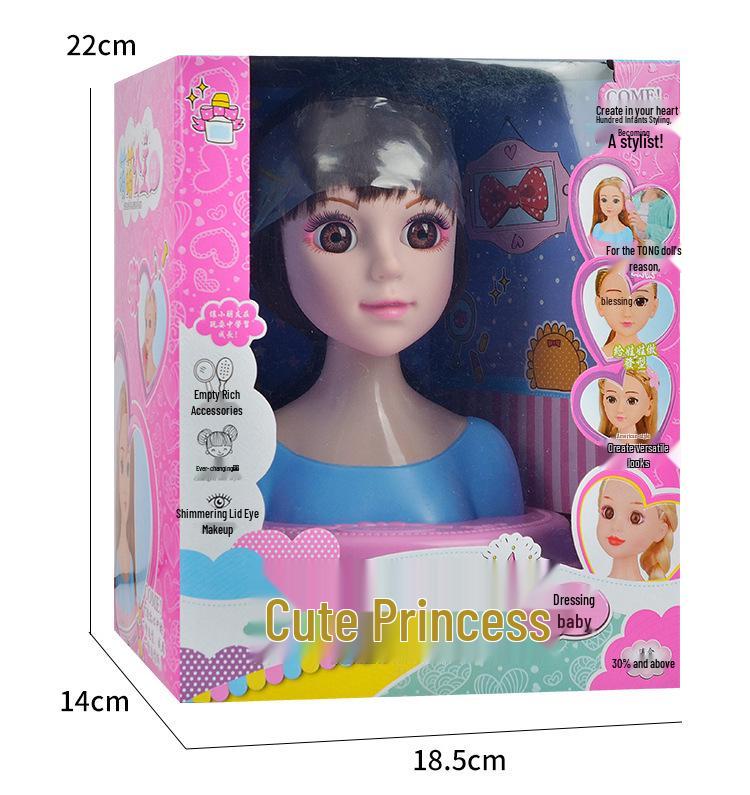 Children’s Princess Hair Styling & Braiding Dress-up Doll Toy Gift Set