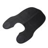 Hair Cutting Pad Black Waterproof Silicone Large Size Salon Hairdressing Hair Cutting Collar