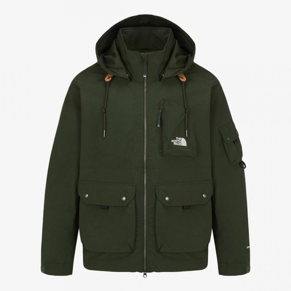 

The North Face Men S Waterproof Utility Jacket Dark Green Nj2hr55c DARK GREEN/090