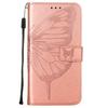 Embossed Butterfly Case for Cubot P90 Phone, Card Slot Flip Cover, Note60 Protective Case, X100