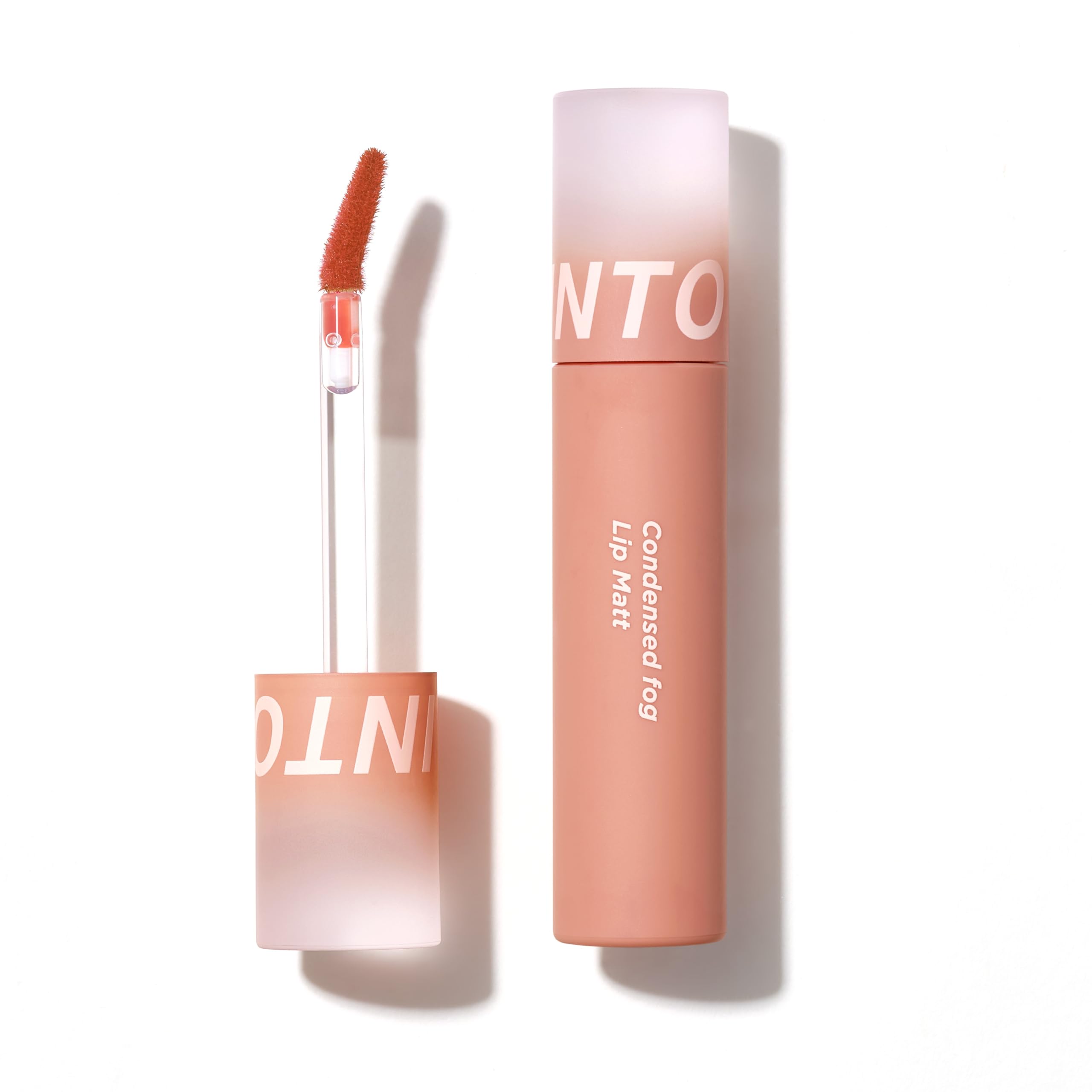 INTO U Tint Lip Condensed Fog Lip Matte Water Mud Lip Semi-Matte Long-lasting Non-drying #C01 Gourmet Pear