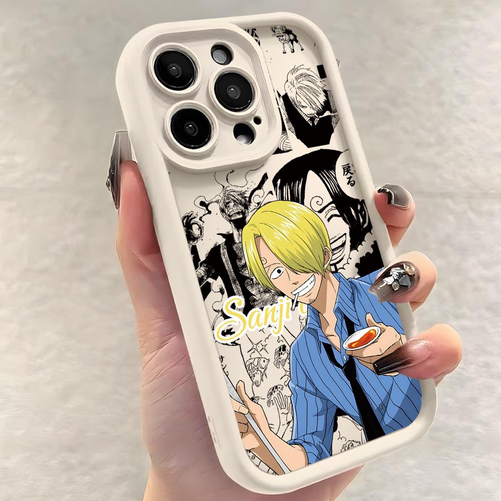 Ones Pieces Luffys Zoros Phone Case for Samsung S26 S25 S24 S23 S22 S21 S20 F06 M16 Note 20 FE Plus Ultra 4G 5G Soft Silicone