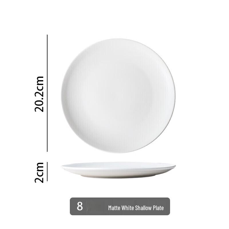 Ceramic Steak Plate Set