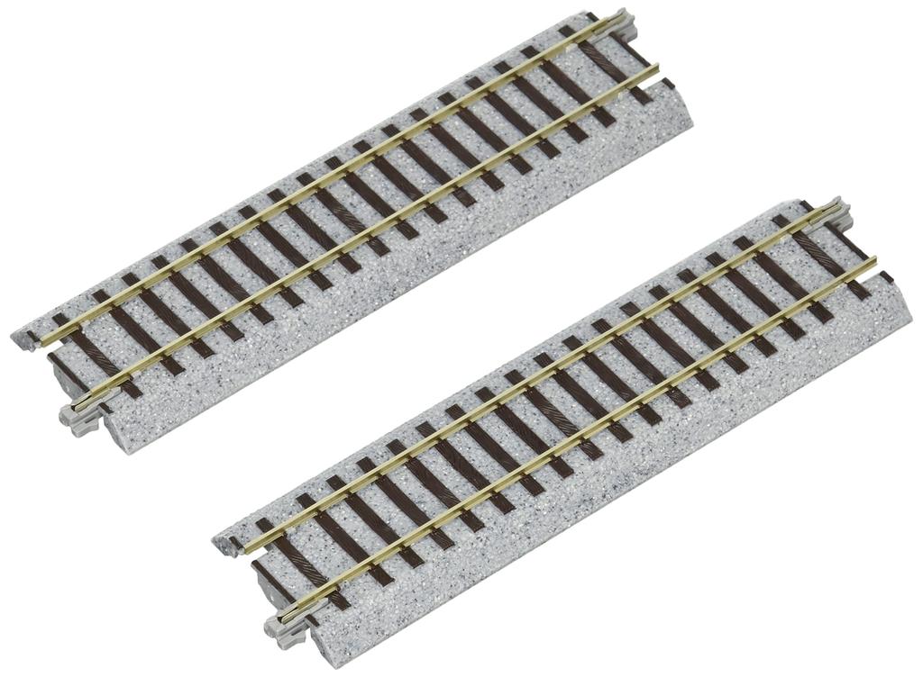 KATO HO Gauge Straight 2 Model Track, 149mm, Pieces, 2-193 (Railway Supplies)