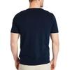 Timberland Casual Embroidered Logo Solid Color Round Neck Short Sleeve T-Shirt Men T-Shirts Deep-Sapphire-Blue A2ER7-433
