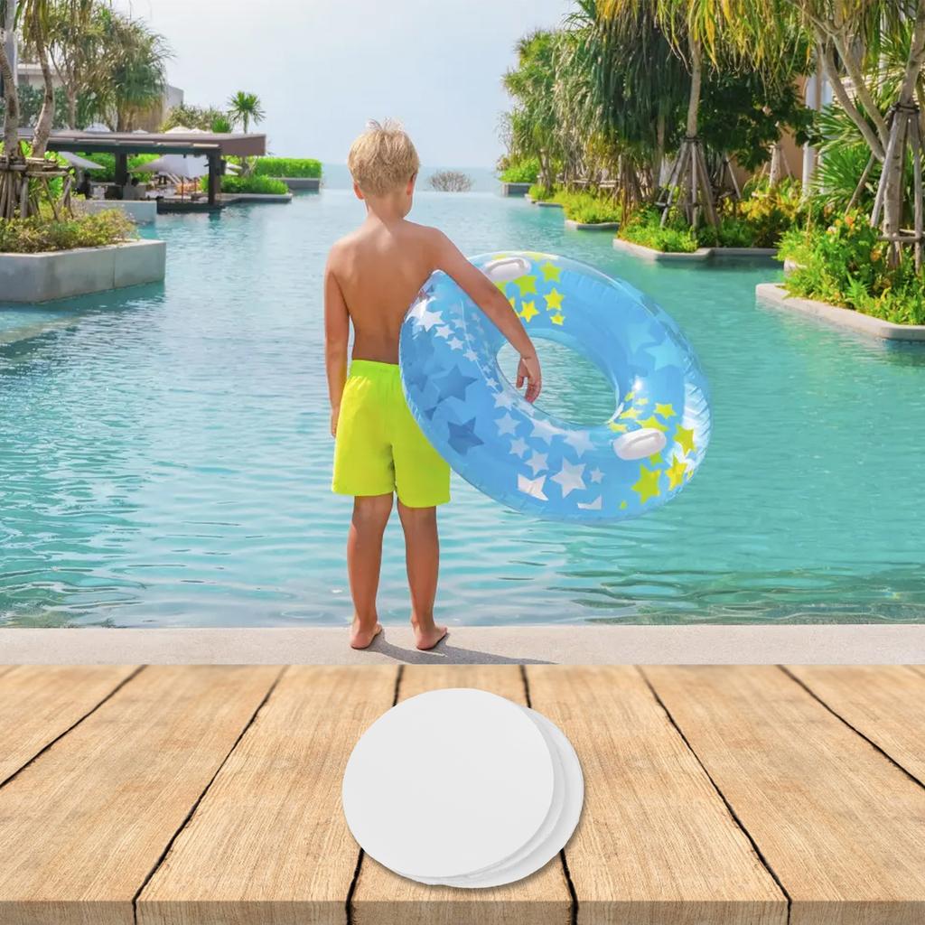 As Shown Repair Patches Multi Purpose Repair Kit Swimming Ring Repair Weather-Resistant Material 20 Pcs Patch Kit