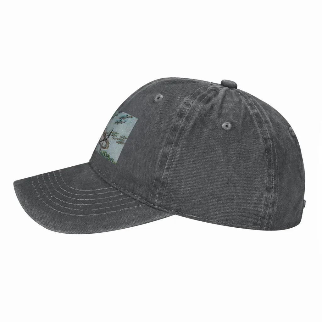Marlin fish hunt Baseball Cap Trucker Cap custom Hat Beach Unisexs Tennis Women's
