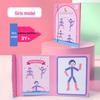 Flexible Bamboo Limbs Wooden Man Puzzle: Kids' Early Education Toy