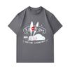 Men's 100% Cotton Crew Neck Short Sleeve T-Shirt, Casual Funny Banned Bunny Graphic Print Breathable Soft Summer Daily Tops for Men
