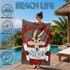 Taz-Mania Devil's Roar Beach Towel, Microfiber Beach Towel, Perfect For Pool, Beach, Travel, Home Decor Beach Party Fan Gifts