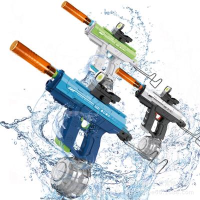 Non-Toxic Water Gun Electric Powerful Squirt Toy Automatic Water Absorption Ss Games Pool Toys Summer Adults Kids Beach Fun Squirt Gun