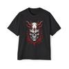 Demon Skull Evil High Quality Unisexs Heavy Oversized T Shirt Vintage Slightly Stylish Stretched Top For Everyday Wear