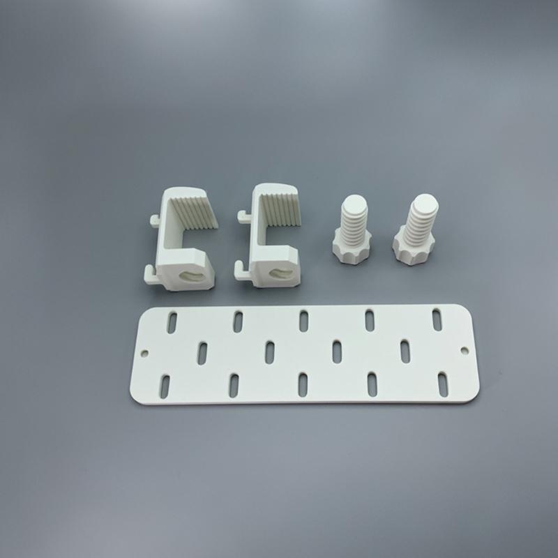 Table Mounted Storage Panel for Office Tables and Craft Stations with Screw Brackets for Parts, Cables and Storage Supply