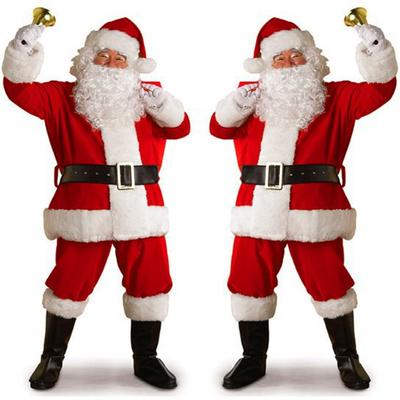 Christmas Costume Santa Claus Costume Adult Men's Christmas Eve Performance Costume